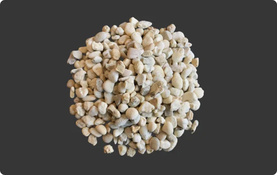 Yellow Ocean Gravel, stone from Eastside Bulk